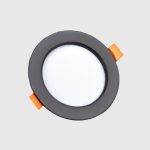 پنل توكار بك لايت ٧ وات مدل مشكي IPD سان لوکس (IPD7B )